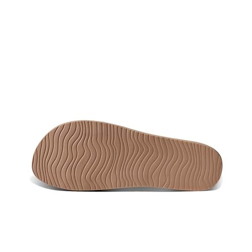 Reef Cushion Vista Womens Fashion Slide Sandal, Vegan Leather Strap, Ultra Soft Cushion Footbed, Oasis, 9 - Image 3