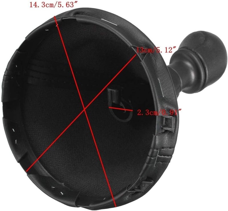 Wivplex 5 Speed Gear Stick Shift Knob for VW Transporter T5 T5.1 - Image 3