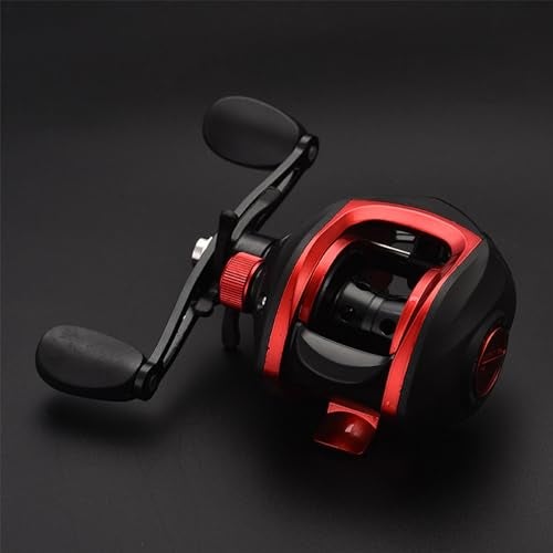 Dpofirs Saltwater Baitcaster Reels 8Kg Braking Force Bait Caster Powerful Lightweight Smooth Baitcaster Fishing Reel for Saltwater Freshwater Left Hand - Image 3
