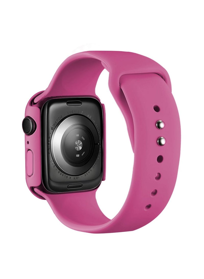GULFLINK Silicone Watch Band 200mm Length for Apple iWatch 7 41mm - Image 1