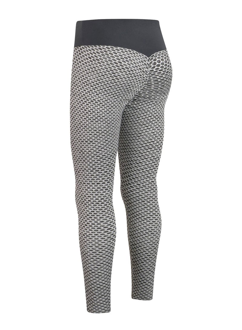 Loquat Women Quick Dry Breathable Elastic Trousers Grey - Image 2