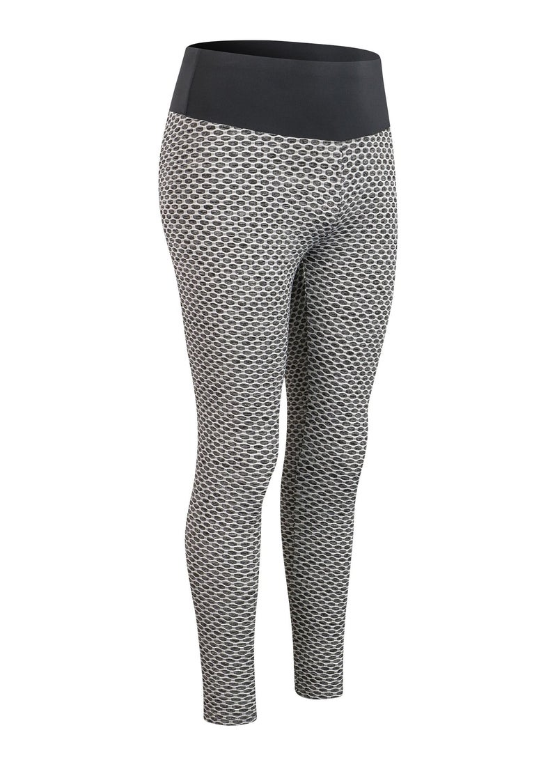 Loquat Women Quick Dry Breathable Elastic Trousers Grey - Image 1