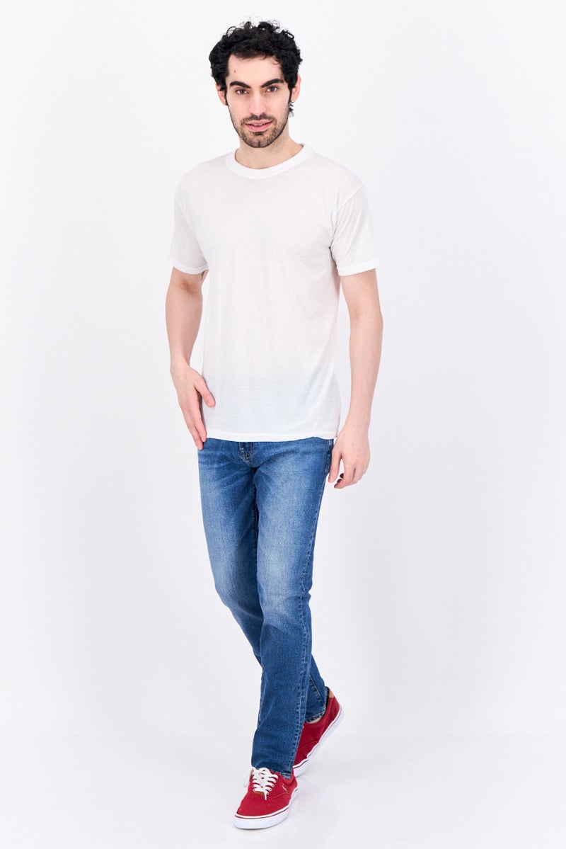 GAP Men Slim Fit Wash Stretchable Denim, Blue - Image 2