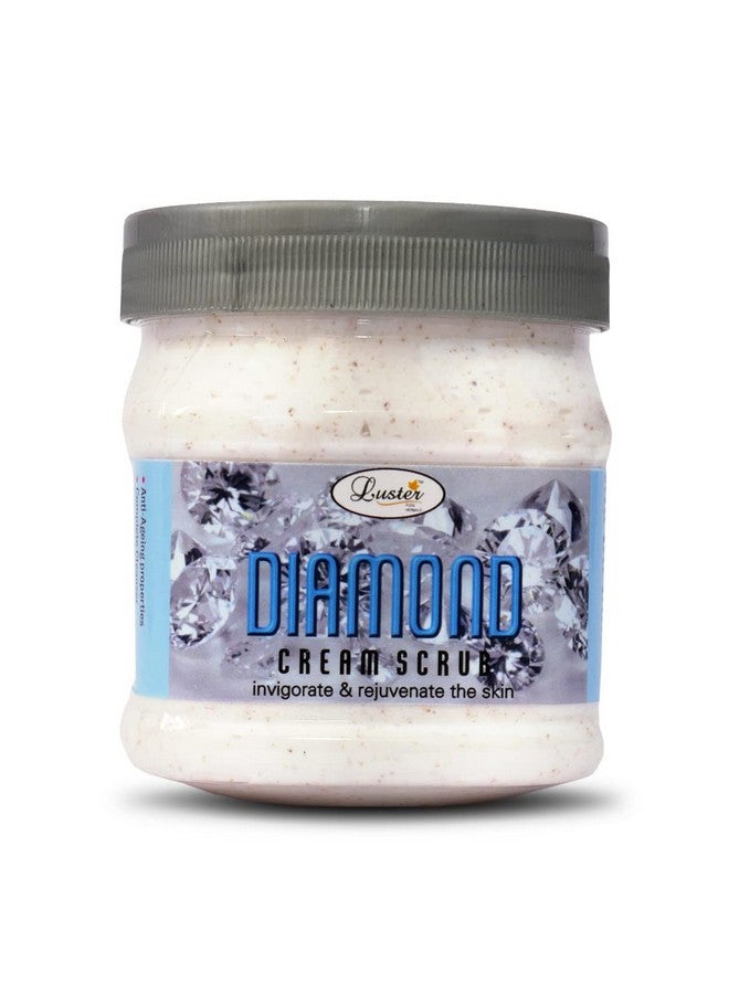 لاستر مقشر الوجه الماسي | مصنوع من مكونات طبيعية | يساعد على تنشيط وتجديد البشرة | مقشر الوجه للنساء والرجال | لبشرة متوهجة وجافة ودهنية | بدون بارابين - 500 مل. - Image 1