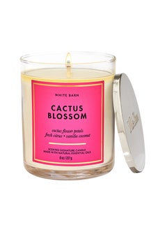 Cactus Blossom Signature Single Wick Candle