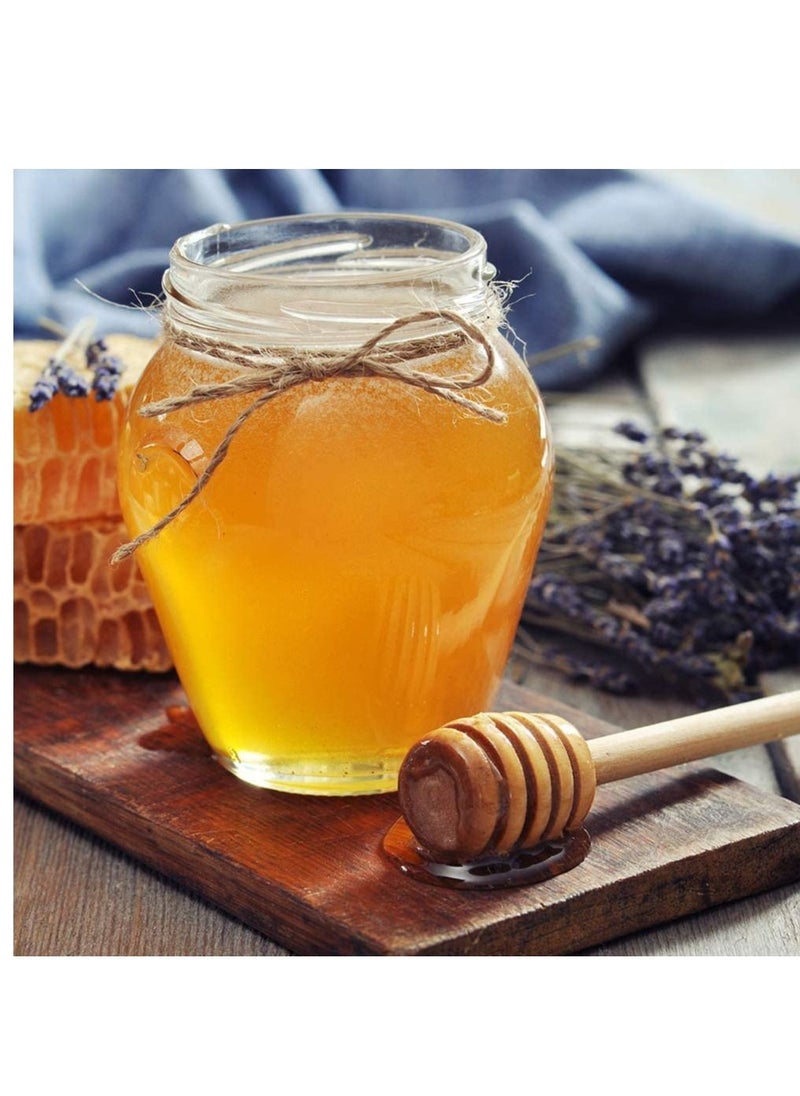 Generic 12pcs Mini Honey Sticks Wooden Jar Honey Dispenser Prospecting Wedding Party Supplies  - Image 3
