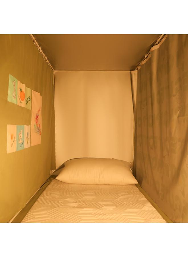 Full Shading Bed Curtain For Mosquito Net In College Dormitory