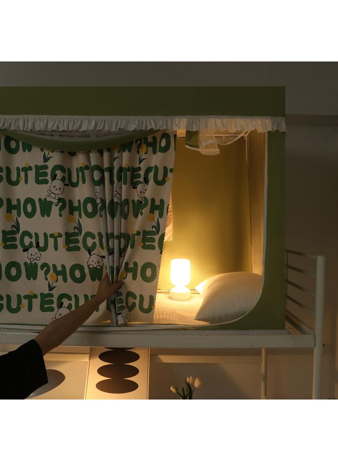 Full Shading Bed Curtain For Mosquito Net In College Dormitory