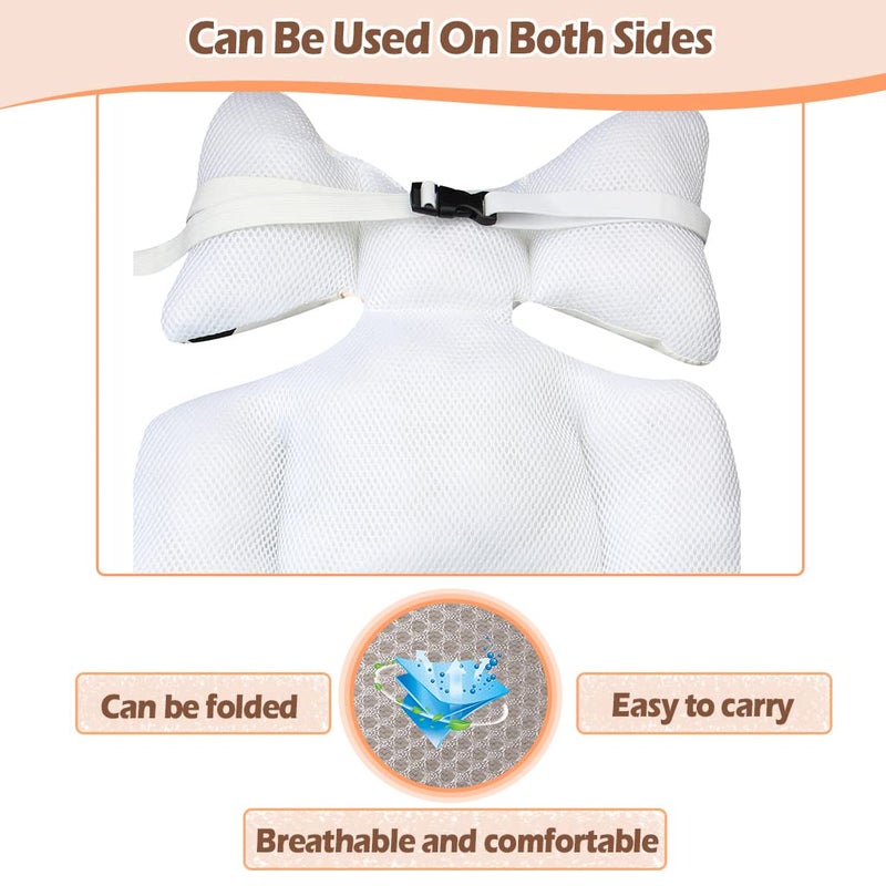 KAKIBLIN Infant Car Seat Insert, Newborn Car Seat Insert,KAKIBLIN Baby Stroller Liner Baby Car Seat Head Support,Toddler Car Seat Cushion Carseat Neck Support Cushion for Toddler - Image 3