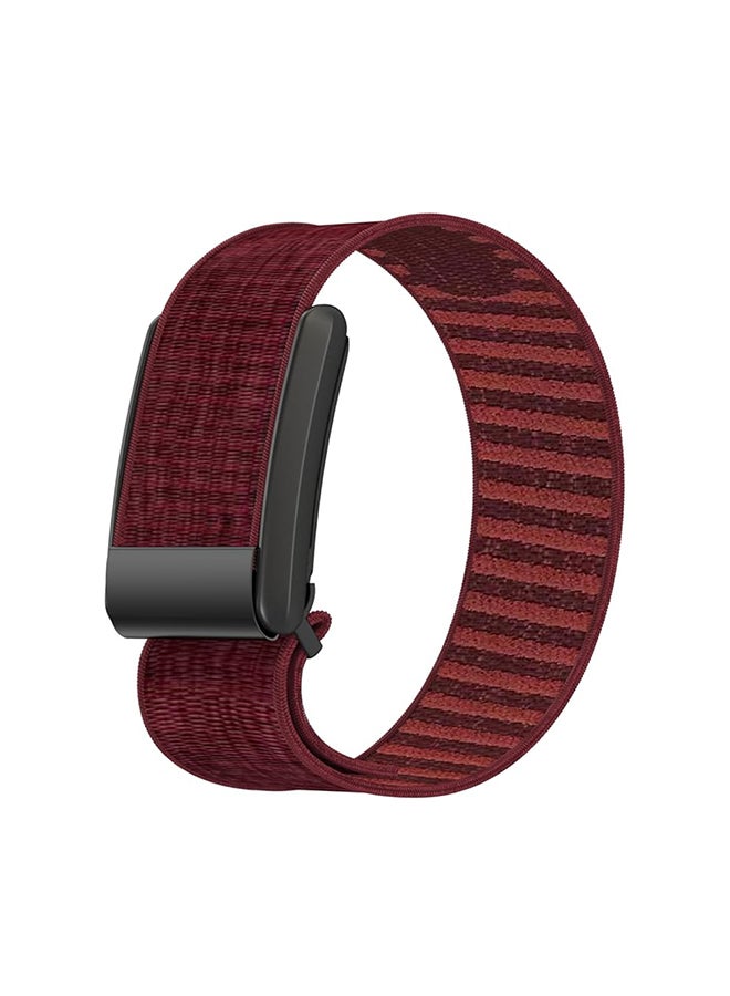 O Ozone Nylon Sport Loop Wristband Compatible with Whoop Bands 4.0 for Men Women with Bumper Case, Soft Adjustable Breathable Replacement Straps- Rust Red - Image 1