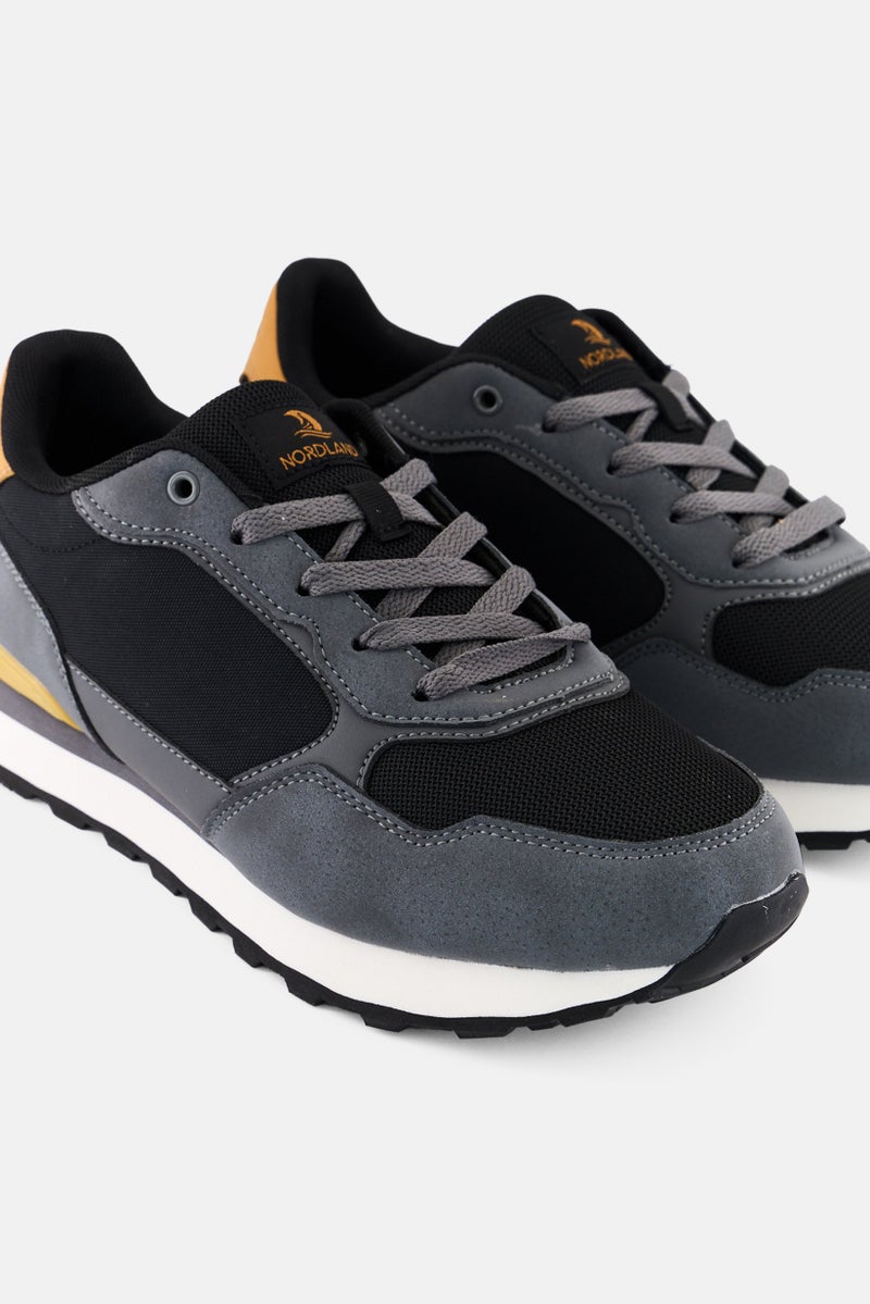 Nordland أحذية خارجية للرجال بشعار العلامة التجارية، رمادي - Image 3