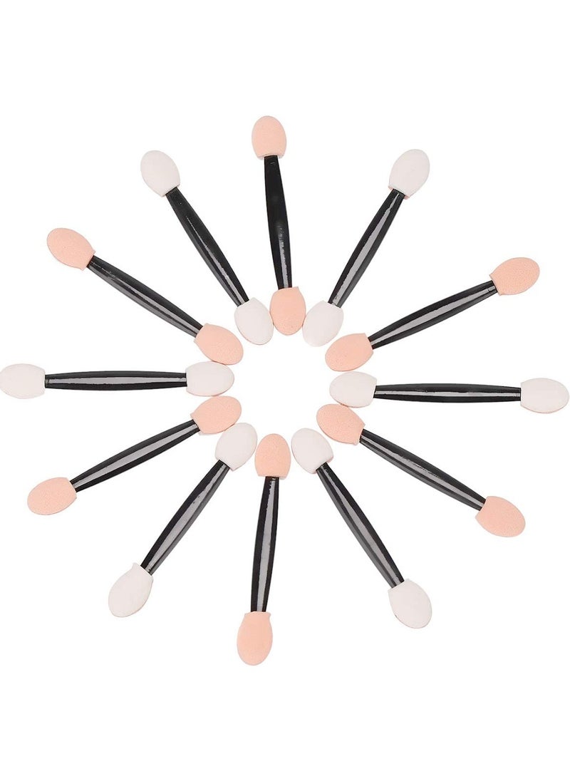 Goolsky Disposable Dual Sides Eye Shadow Sponge Applicator Eyeshadow Brushes Makeup Brush (30PCS-Black)  - Image 3