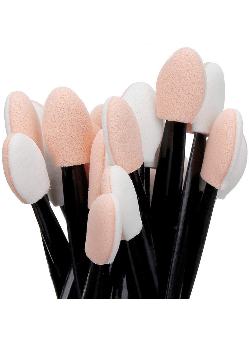 Goolsky Disposable Dual Sides Eye Shadow Sponge Applicator Eyeshadow Brushes Makeup Brush (30PCS-Black)  - Image 4