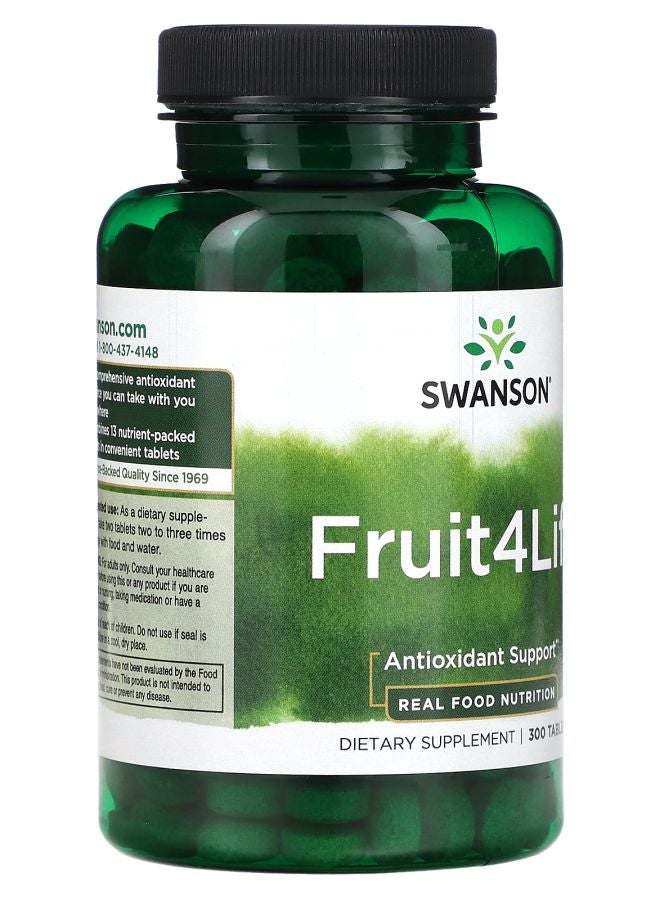 SWANSON Fruit4Life 300 Tablets - Image 2