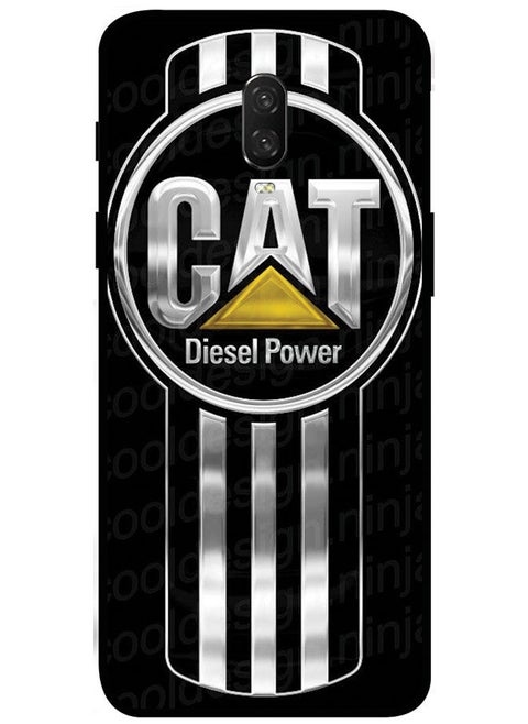 Protective Case Cover For OnePlus 6T Smart Series Printed Protective Case Cover for OnePlus 6T Cat Diesel Power
