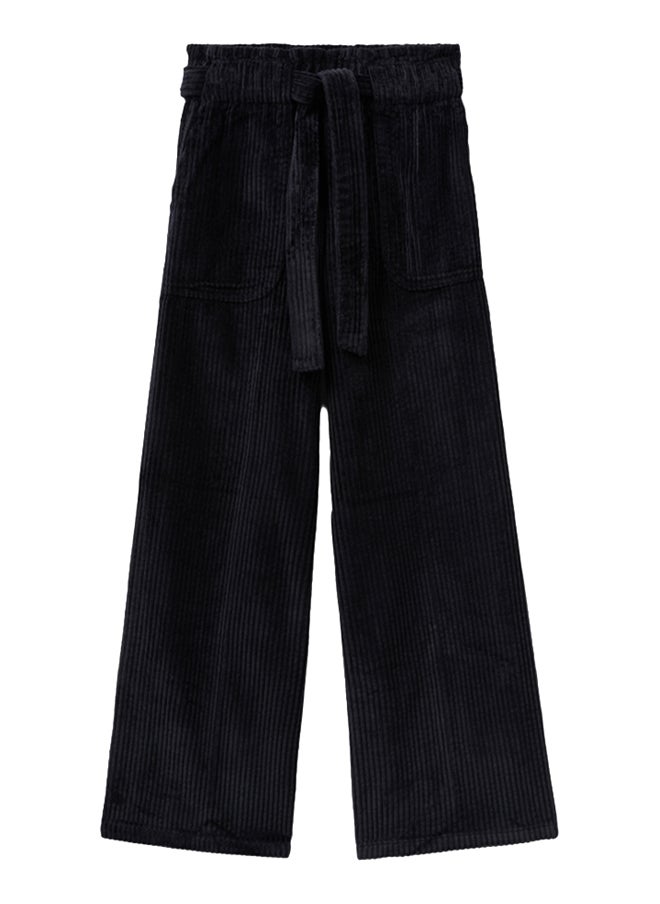Benetton - Corduroy Palazzo Trousers - Image 1