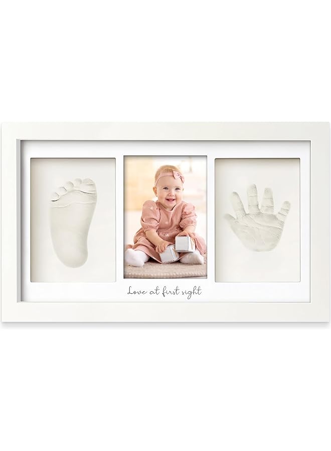 erorex Baby Handprint Footprint Kit Keepsake Photo Frame For Newborn Boys And Girls Baby Gifts Personalized Baby Milestone Gift Nursery Decor Baby Shower Gifts For Girls Boys - Image 1