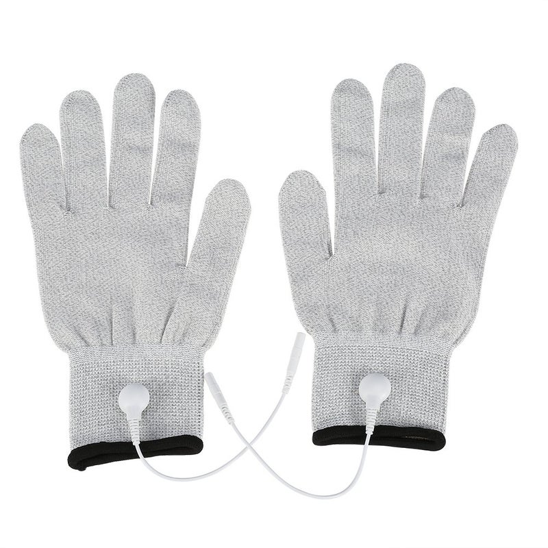 klarako Electrode Gloves, 1 Pair Conductive Glove For Electrode Gloves Massage Hand Gloves With Electrode for Pads (M) - Image 1