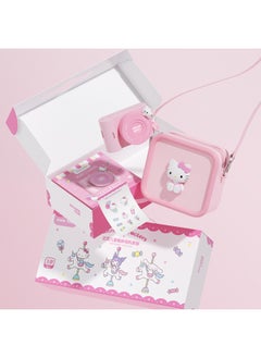 Generic Sanrio Touch Screen Cartoon C5 Children's Camera Wifi Transmission Before And After The Double Photo 61 Holiday Gift-Body Color:C5 Kuromi+64g High-speed Memory Card  - Image 4