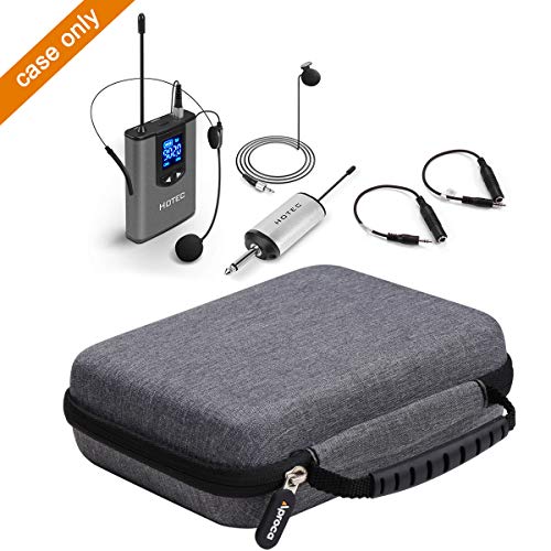 Aproca Hard Travel Storage Carrying Case for Hotec UHF Wireless Headset Microphone - Image 4
