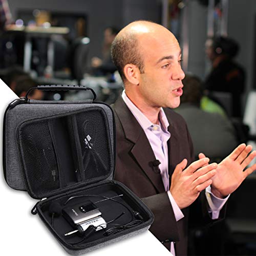 Aproca Hard Travel Storage Carrying Case for Hotec UHF Wireless Headset Microphone - Image 5