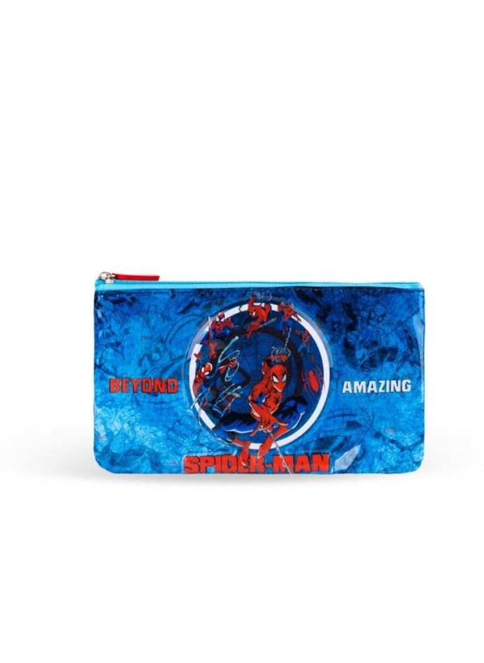 Marvel Spider-Man Classics 3in1 3D Cartoon Backpack Large Capacity Trolley School Bag With Lunch Bag & Pencil Bag Water Resistant, Perfect for Kids Ages 3-8  - Image 4