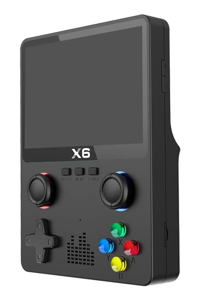 BlueFire X6 Retro Handheld Game Console – 3.5 Inch IPS HD Screen, Built-in 10,000+ Classic Games, Supports 11 Emulators (MD, MAME, CPS, SMD), Dual 3D Joystick, 32GB Memory, TV Output, 2000mAh Battery – Portable Gaming Device for Kids & Adults - Image 1