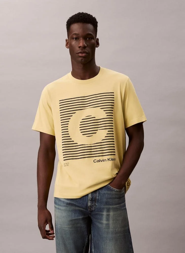 Calvin Klein Jeans 20 Sgraphic Crew Neck T-Shirt