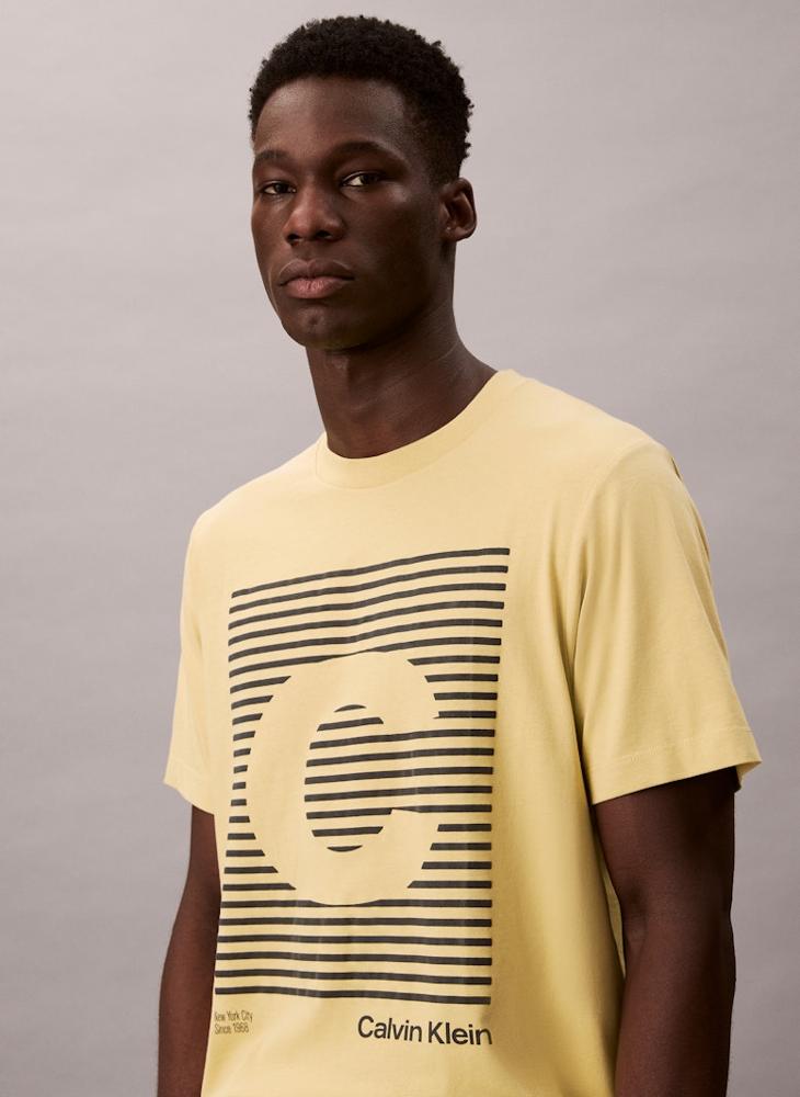 Calvin Klein Jeans 20 Sgraphic Crew Neck T-Shirt - Image 3