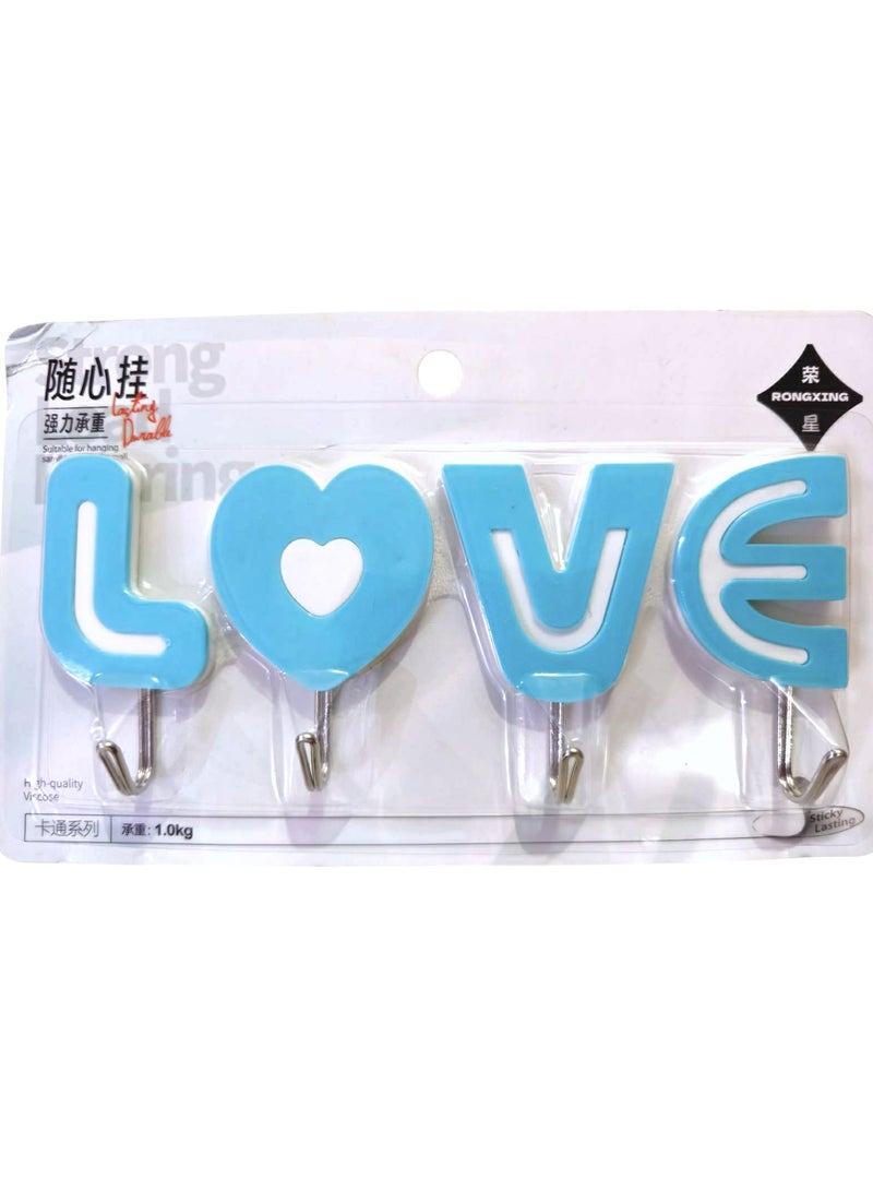 Wall Hook Hanging Strong Sticky Love Self For Multipurpose - Image 1