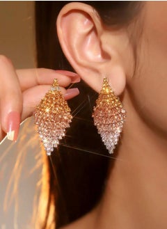 NEW STYLE Elegant & Stylish Drop Earrings For Women Cubic Zirconia  - Image 1