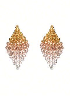 NEW STYLE Elegant & Stylish Drop Earrings For Women Cubic Zirconia  - Image 2