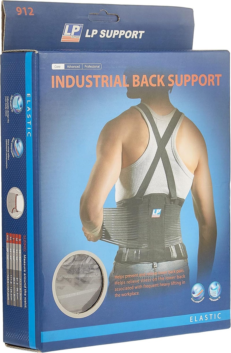 LP Support 912 Industrial Back Support - Adjustable Lumbar Support for Heavy Lifting - Image 1