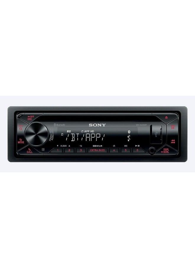 Sony - Sony MEX-N4300BT Car Radio with CD, Dual Bluetooth, USB and AUX Connection Hands-Free Calling, Single DIN CD Receiver, 4 x 55 Watts - Image 1