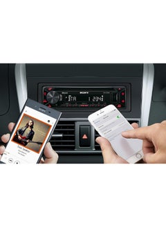 Sony Sony MEX-N4300BT Car Radio with CD, Dual Bluetooth, USB and AUX Connection Hands-Free Calling, Single DIN CD Receiver, 4 x 55 Watts  - Image 4