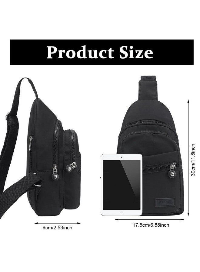 PALAY¬Æ Unisex Multi Layer Travel Shoulder Bag - Nylon Crossbody for Working, Shopping, Hiking & Travel - Image 2