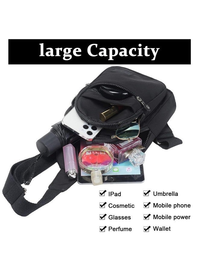 PALAY¬Æ Unisex Multi Layer Travel Shoulder Bag - Nylon Crossbody for Working, Shopping, Hiking & Travel - Image 4