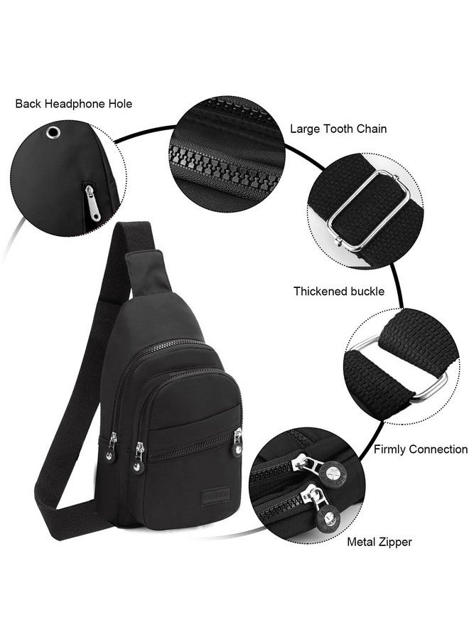 PALAY¬Æ Unisex Multi Layer Travel Shoulder Bag - Nylon Crossbody for Working, Shopping, Hiking & Travel - Image 3