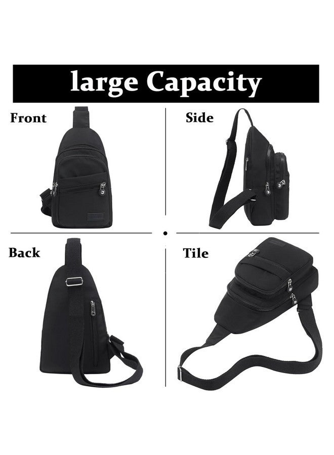 PALAY¬Æ Unisex Multi Layer Travel Shoulder Bag - Nylon Crossbody for Working, Shopping, Hiking & Travel - Image 5