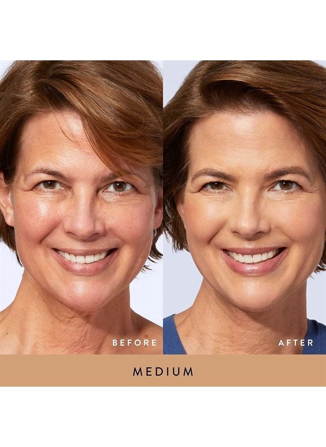 LAURA GELLER NEW YORK Award-Winning Baked Balance-n-Brighten Color Correcting Powder Foundation - Medium - Buildable Light to Medium Coverage - Demi-Matte Natural Finish  - Image 2