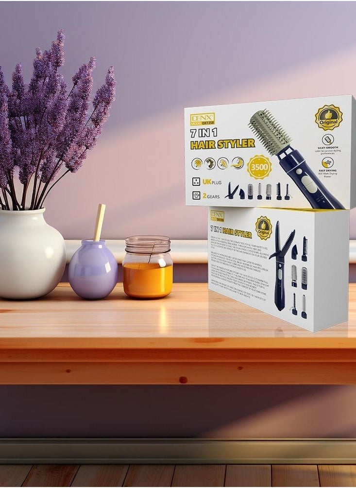 Denx 7-In-1 Complete Hair Styling Set With Multiple Functions - Image 2