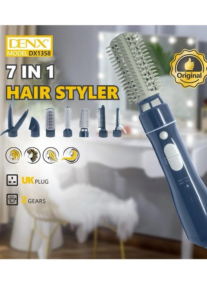 Denx 7-In-1 Complete Hair Styling Set With Multiple Functions - Image 3