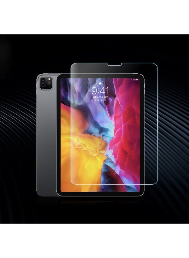 For IPad Flat Second Stickers Tempered Film 2024 Air6 11 Inch Screen Protective Film IPadpro13 Film-Color:Curved Edge Anti-blue Light Eye Protection Tempered Film 1 Piece (outer Packaging + Quick Positioning Artifact + Film Application Tool)-Size:2024Arrival Ipad Air6 11inch