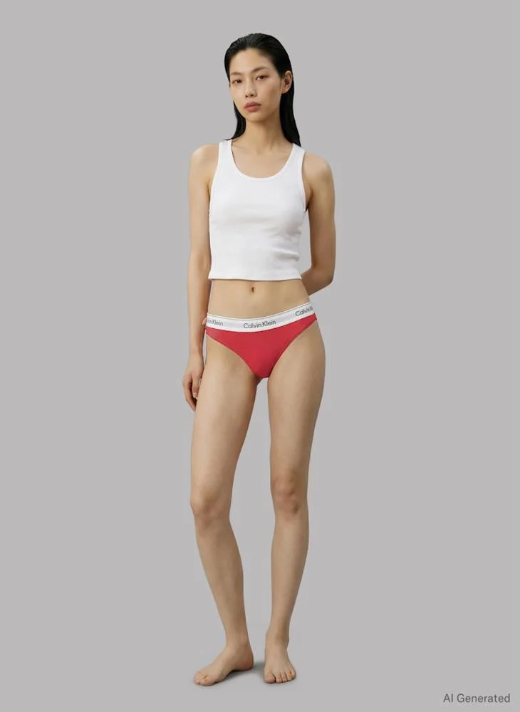 CALVIN KLEIN  Logo Band Thong for Women | Best Price UAE