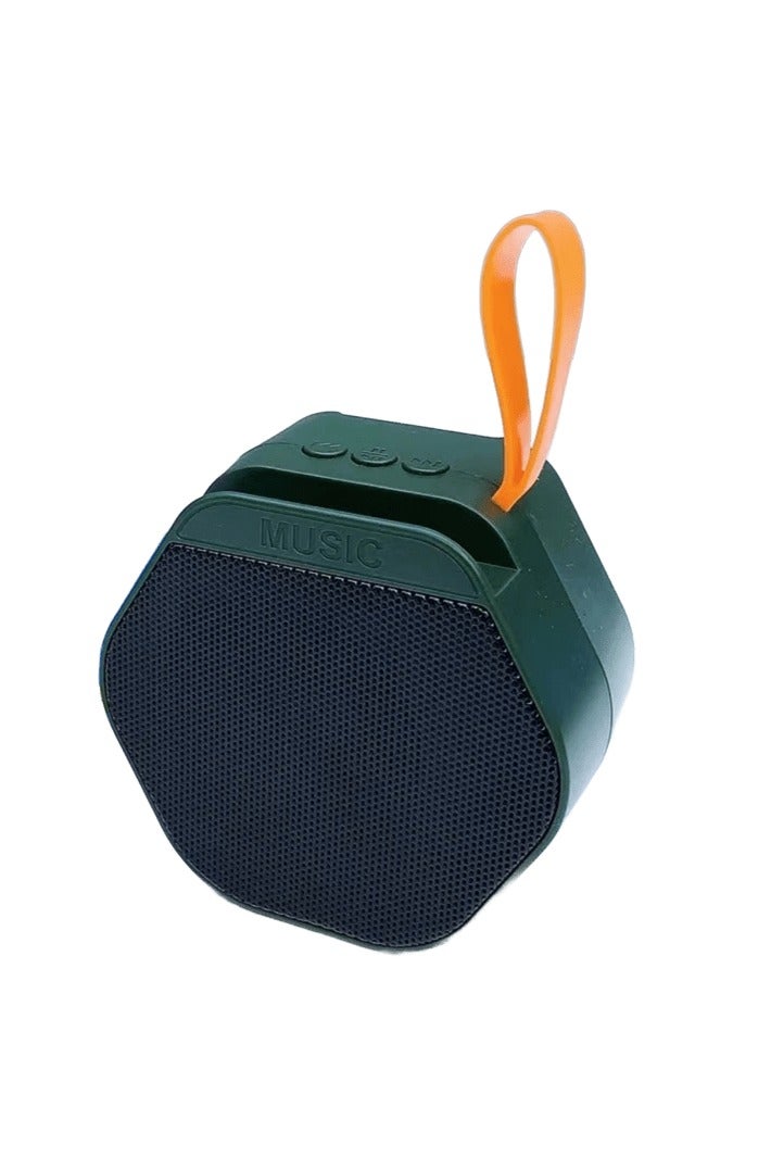 MUSTANG X-313 Portable Wireless Bluetooth Speaker, Mini Outdoor Speaker with Mobile Phone Holder and Loudspeaker 