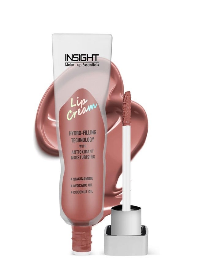 INSIGHT Lip Cream - Nuit | Long Lasting | Easy to Wear | Non-Sticky & Transferproof | Liquid Matte Formula | 16 Hr Wear | Infused with Avocado, Coconut Oil & Niacinamide - 5g - Image 1