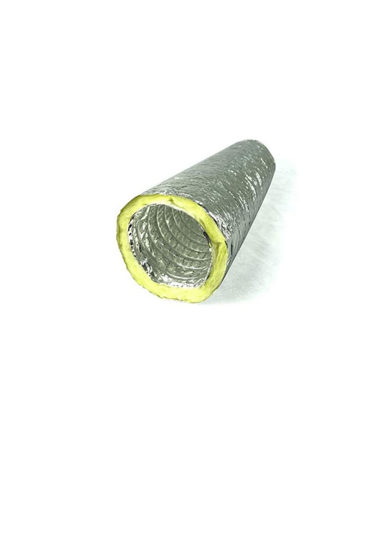 Generic - Aluminium Flexible Duct Venting Duct Hose for Air Exhaust Line, Air Condition Line (10 inch insulated) - Image 1