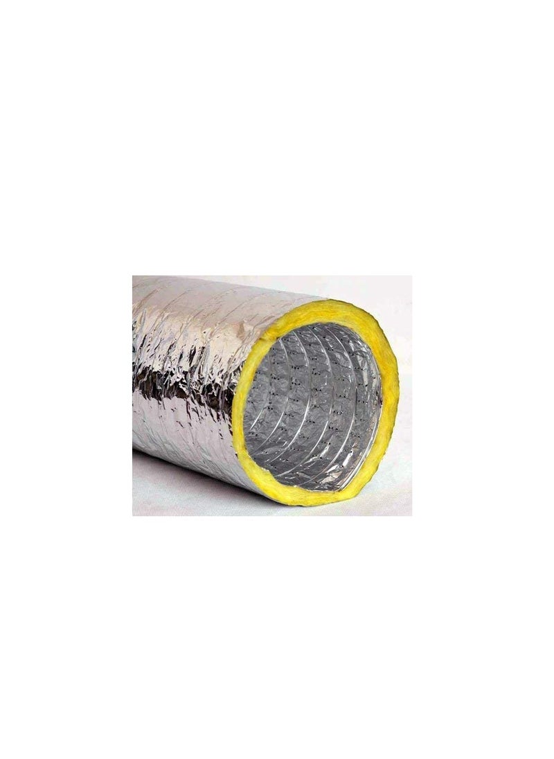 Generic - Aluminium Flexible Duct Venting Duct Hose for Air Exhaust Line, Air Condition Line (10 inch insulated) - Image 1
