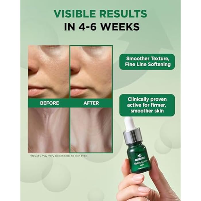THEPURI Matrixyl 3000 100% Serum Skincare – Pure Peptide Complex Anti-Aging Facial Ampoule from France Sederma, Collagen Boosting Wrinkle Treatment, Perfect for Layering & DIY, 0.33 fl.oz (10ml) 2 Pack - Image 3