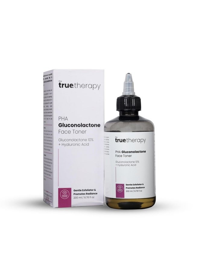 العلاج الحقيقي تونر Pha Gluconolactone 10%، حمض الهيالورونيك و17 حمض أميني، تونر مرطب، العناية بالوجه للحصول على بشرة متوهجة، تونر مقشر للرجال والنساء، تونر Numbuzin لجميع أنواع البشرة (200 مل)  - Image 2